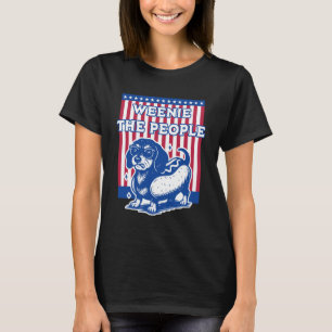 Weenie The People Funny Hot Dog Dachshund Lover 4t T-Shirt