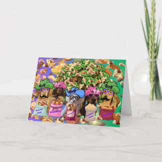 Weenies Are Nuts Greeting Card