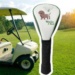 Weenies & Martinis Golf Head Cover