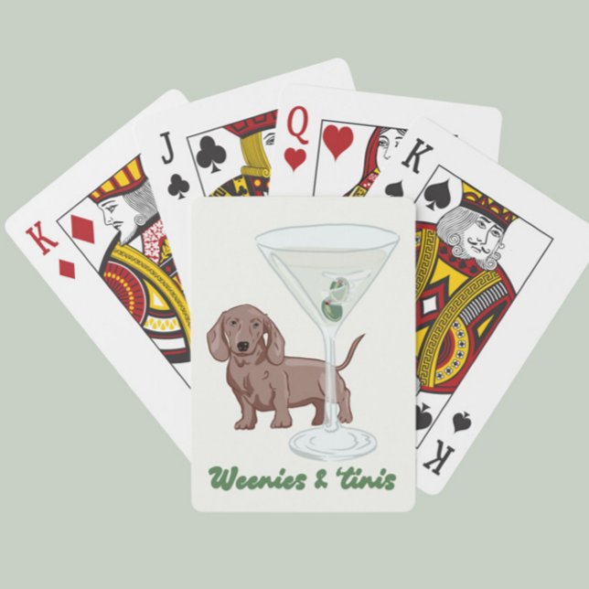 Weenies & Martinis Party  Playing Cards (Creator Uploaded)