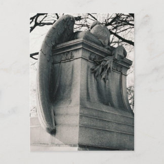 weeping angel postcard