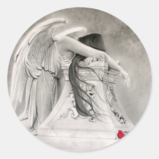 Weeping Angel Sticker (Front)