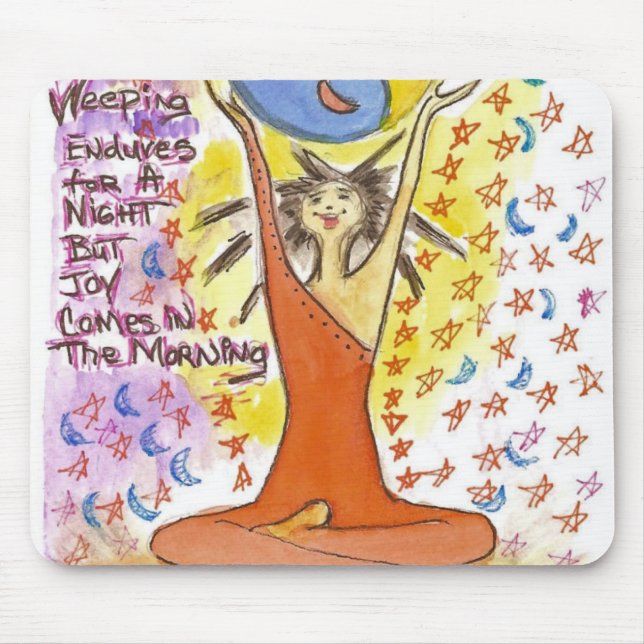 Weeping Endures for a Night Mouse Pad (Front)