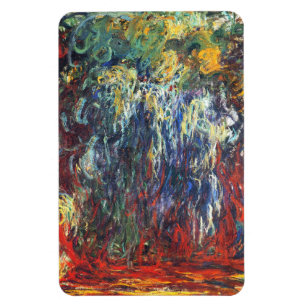 Weeping Willow at Giverny (by Claude Monet) Magnet