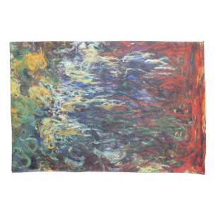 Weeping Willow at Giverny (by Claude Monet) Pillowcase