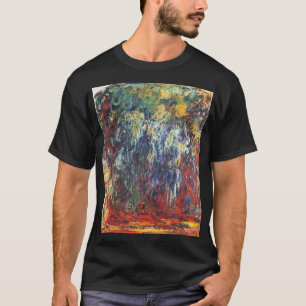 Weeping Willow at Giverny (by Claude Monet) T-Shirt