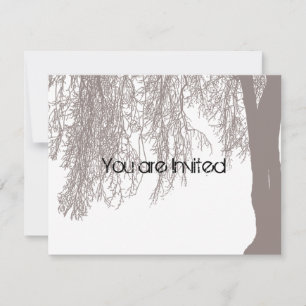Weeping Willow Baby Shower Invitation
