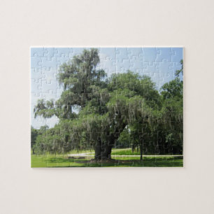 Weeping Willow Nature Scene Puzzle
