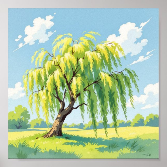 Weeping Willow Poster (Front)
