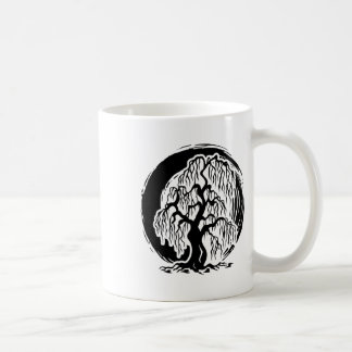 Weeping Willow Tree Meditation Yoga Buddha Buddhis Coffee Mug