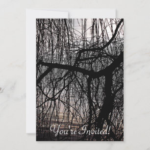 WEEPING WILLOW TREES INVITATION
