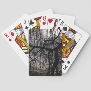 WEEPING WILLOW TREES PLAYING CARDS