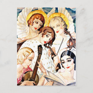 Wegener - A Johann Sebastian Bach Humblement Postcard