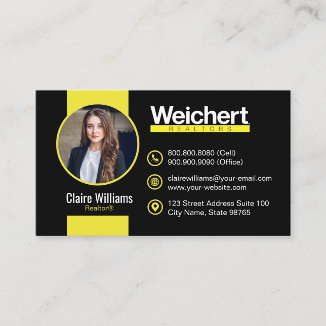 Weichert Realtors Awesome Business Card (Front)