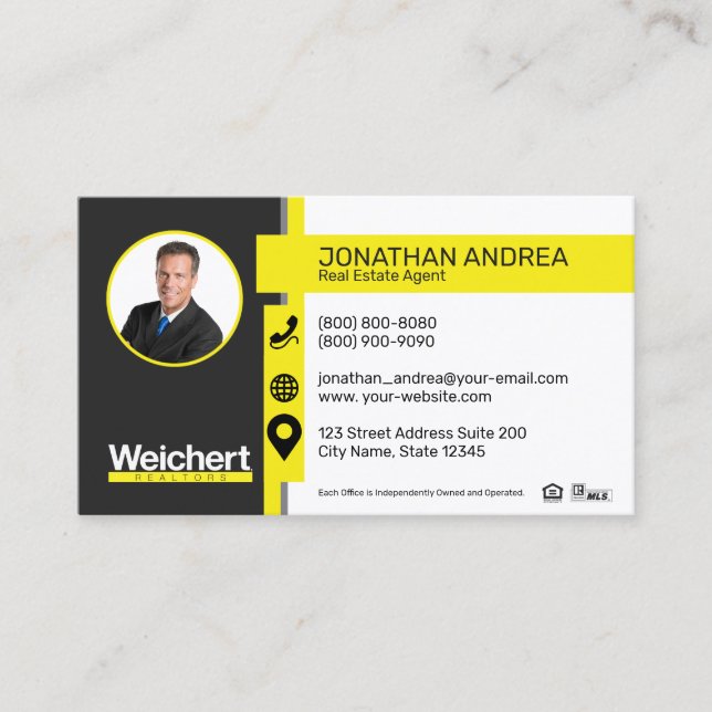 Weichert Realtors Business Card (Front)