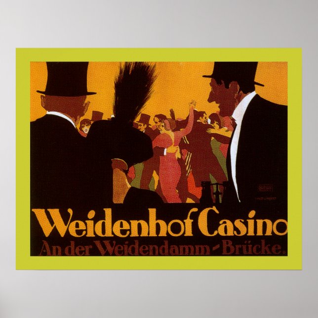Weidenhof Casino Poster (Front)