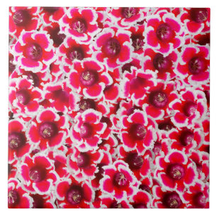 Weigela Florida Flowers Ceramic Tile