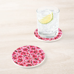 Weigela Florida Flowers Coaster