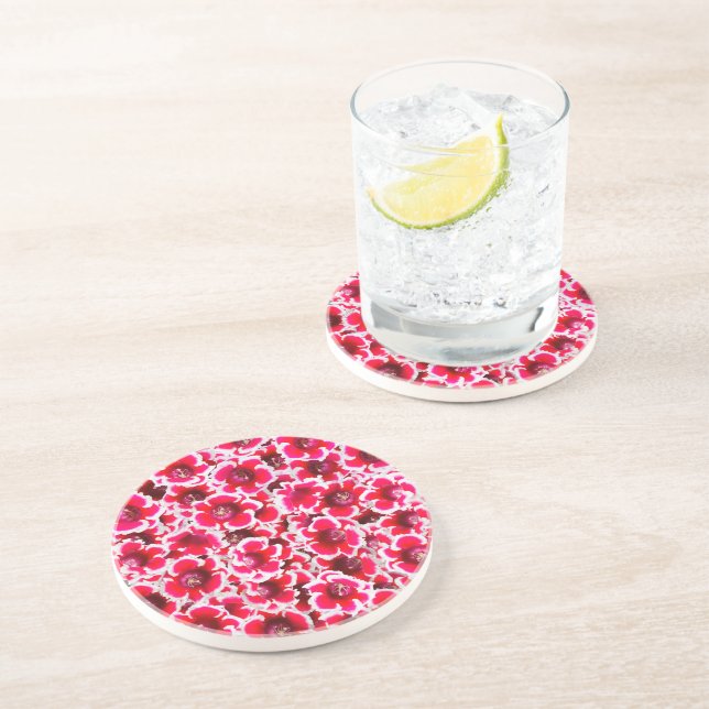 Weigela Florida Flowers Coaster (Side)