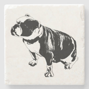 Weight Held in Place Stone Coaster