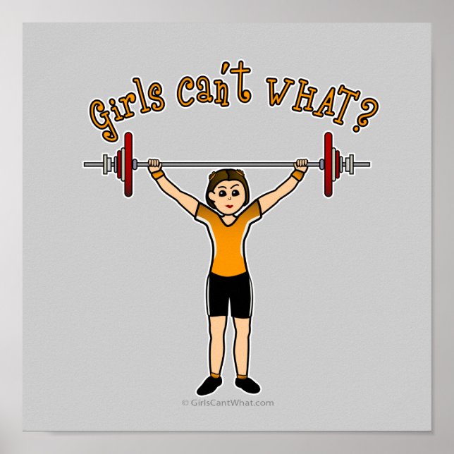 Weight Lifter (Light) Poster (Front)