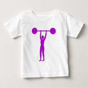 Weight Lifting 02 - Purple Baby T-Shirt