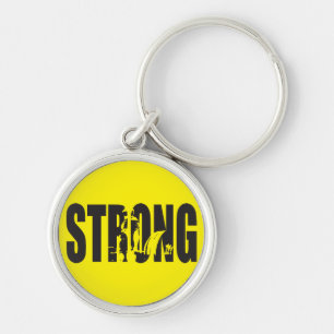 Weight Lifting Motivation - STRONG Key Ring