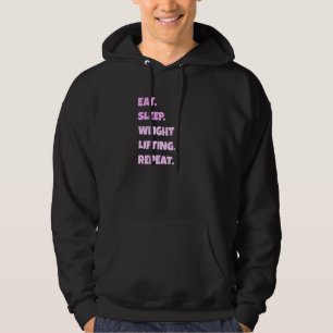 Weight Lifting Png Eat Sleep Sports Repeat For Men Hoodie
