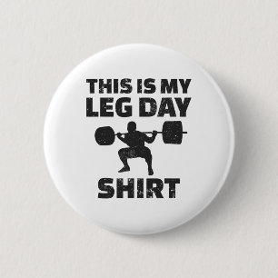 Weight Lifting Weightlifting Bodybuilding This Is 6 Cm Round Badge