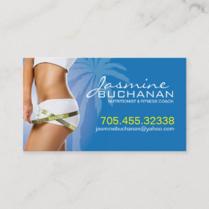 Weight Loss Business Card Template