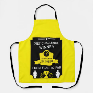 Weight Loss Congratulation Apron