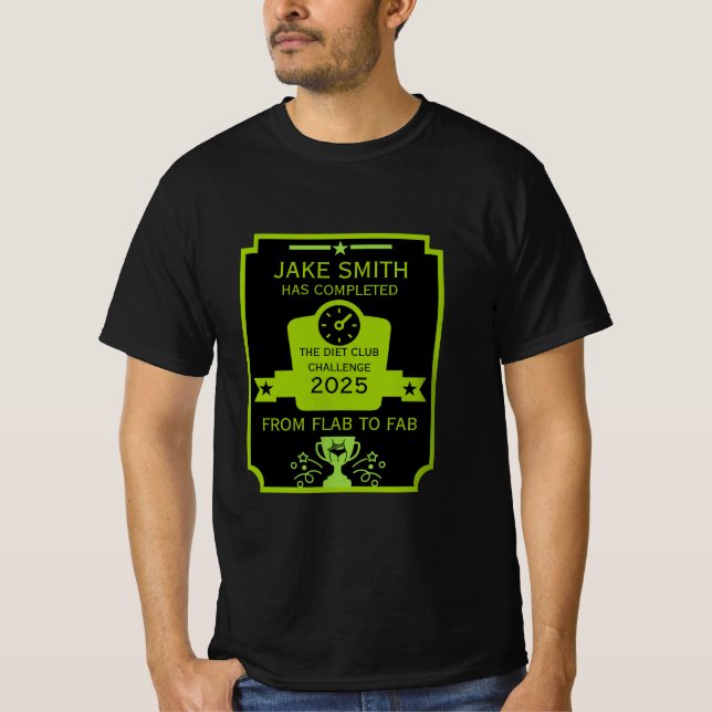 Weight Loss Congratulation T-Shirt (Front)