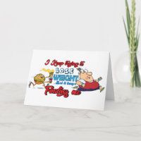 Weight Loss Funny Cartoon Design