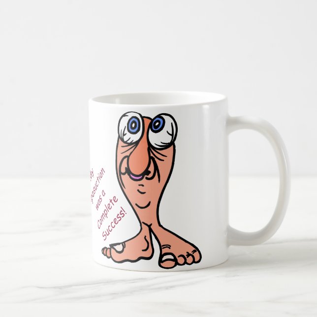 Weight Loss Humour: Funny Liposuction Mug (Right)