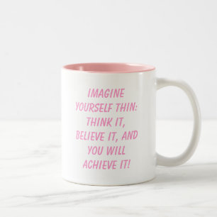 Weight Loss Inspiration Two-Tone Coffee Mug