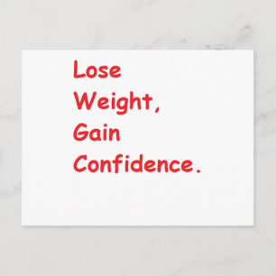weight loss postcard
