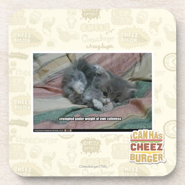 Weight of own cuteness coaster (Front)