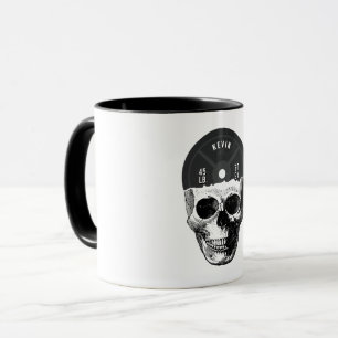 Weight Plate Skull Training Fitness Bodybuilding  Mug