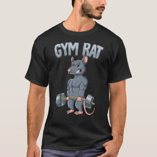 Weight Training Deadlift Gym Rat T-Shirt