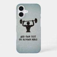 Weight Training - Galvanised Steel look - add text