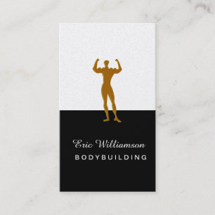 Weight Training Professional Body building Fitness Business Card