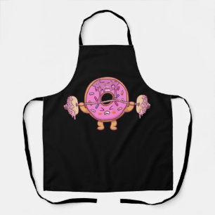 Weightlifing Barbell Funny Workout Gym Weightlifte Apron