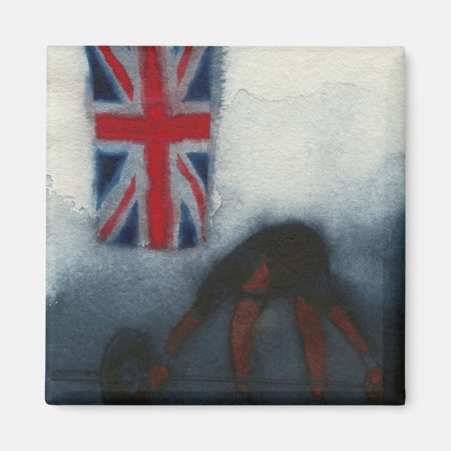 Weightlifter 2010 magnet (Front)