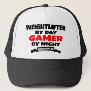 Weightlifter Gamer Trucker Hat