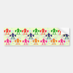 WEIGHTLIFTING BUMPER STICKER