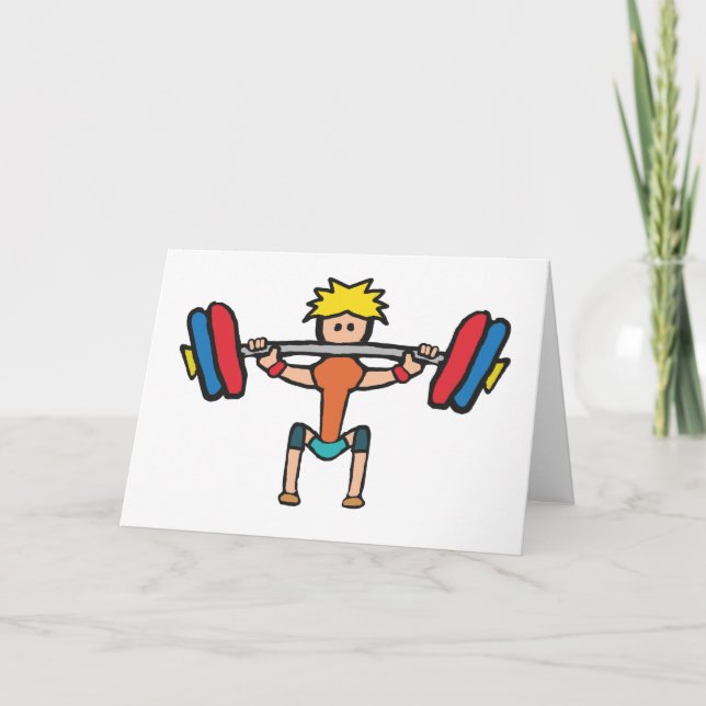 Weightlifting Card (Front)