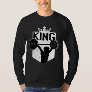Weightlifting Exercise for Gym Fitness Workout Spo T-Shirt