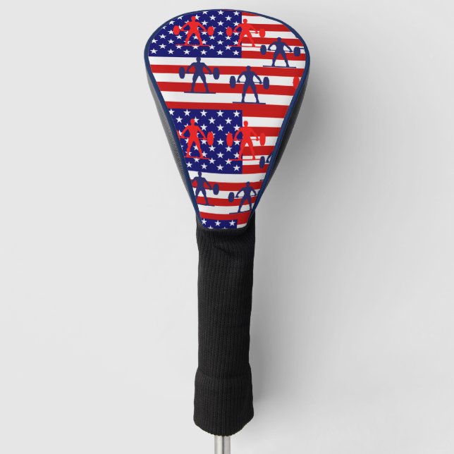 WEIGHTLIFTING       GOLF HEAD COVER (Front)