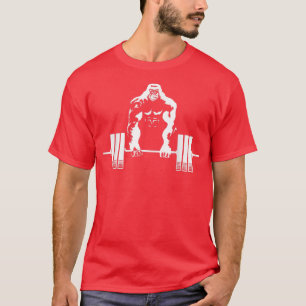 Weightlifting Gym angry gorilla  Fitness gorilla t T-Shirt