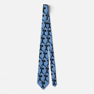 Weightlifting Gym tie double sided pattern